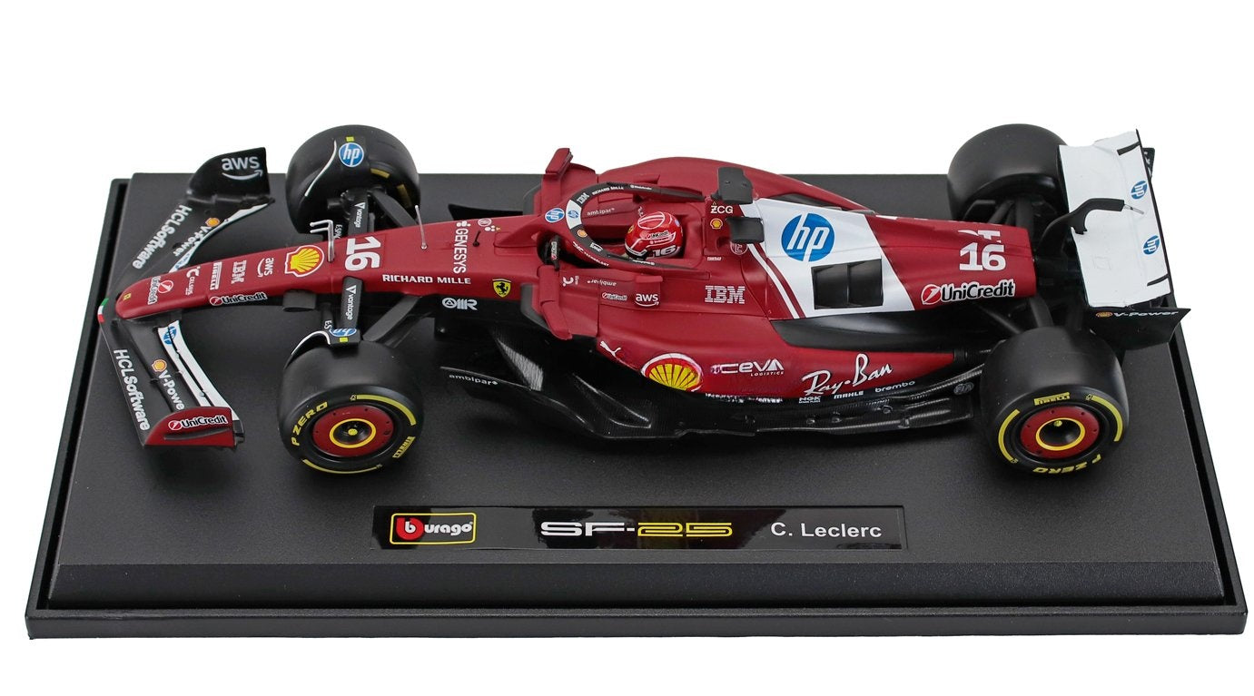 #16 Leclerc SF-25 2025 Season 1:18 Car Model