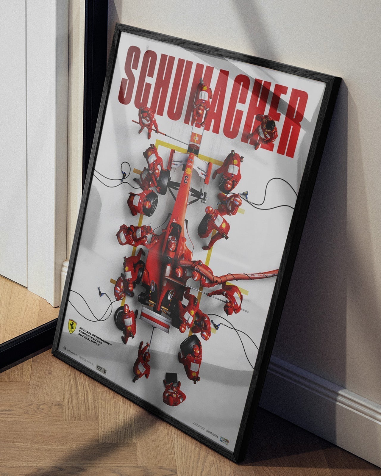 Ferrari F1-2000 Pit Stop - Michael Schumacher Japanese GP 2000 | Collector’s Edition | Large