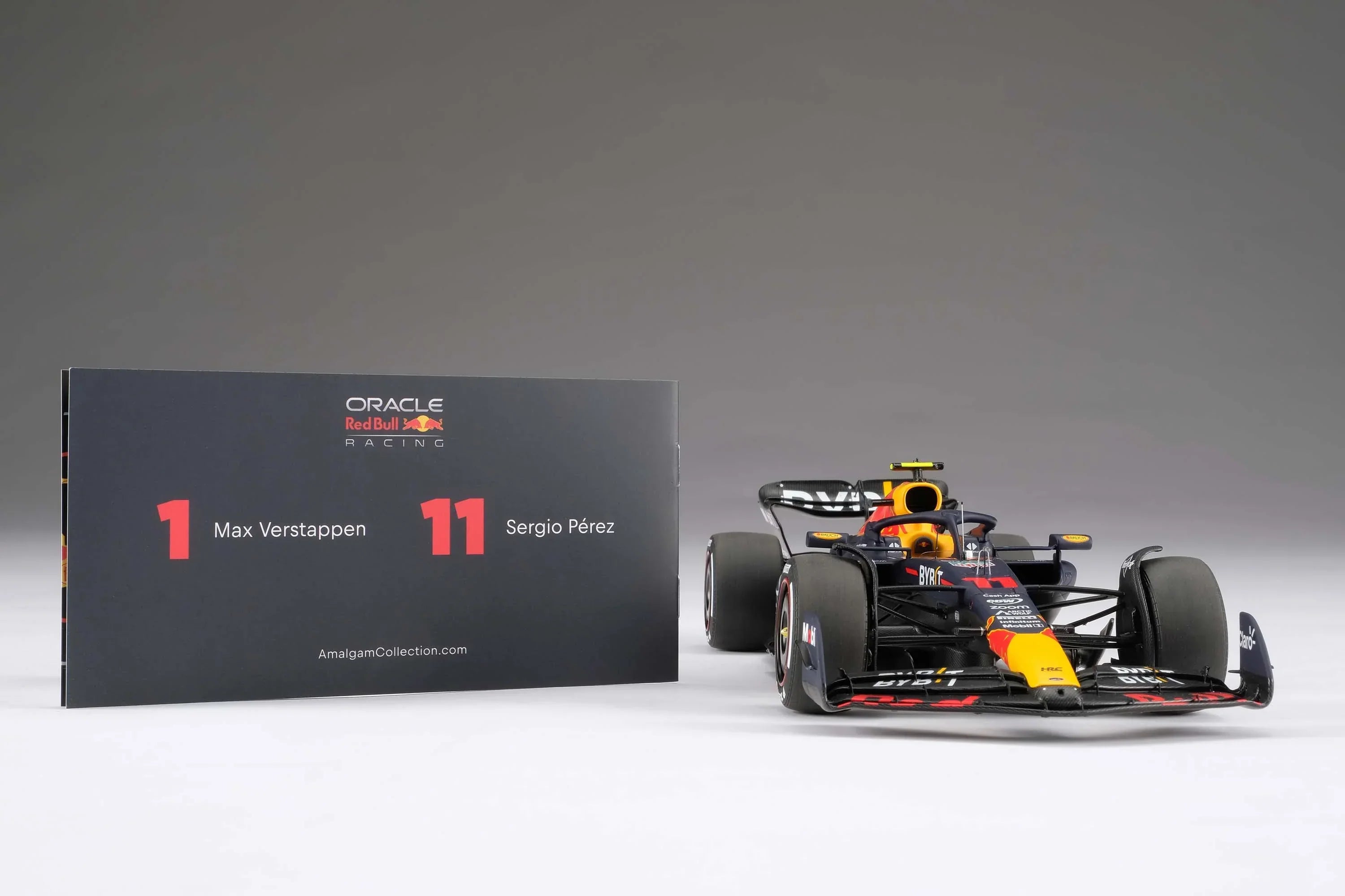 #11 Perez RB19 1:18 Car Model by Amalgam