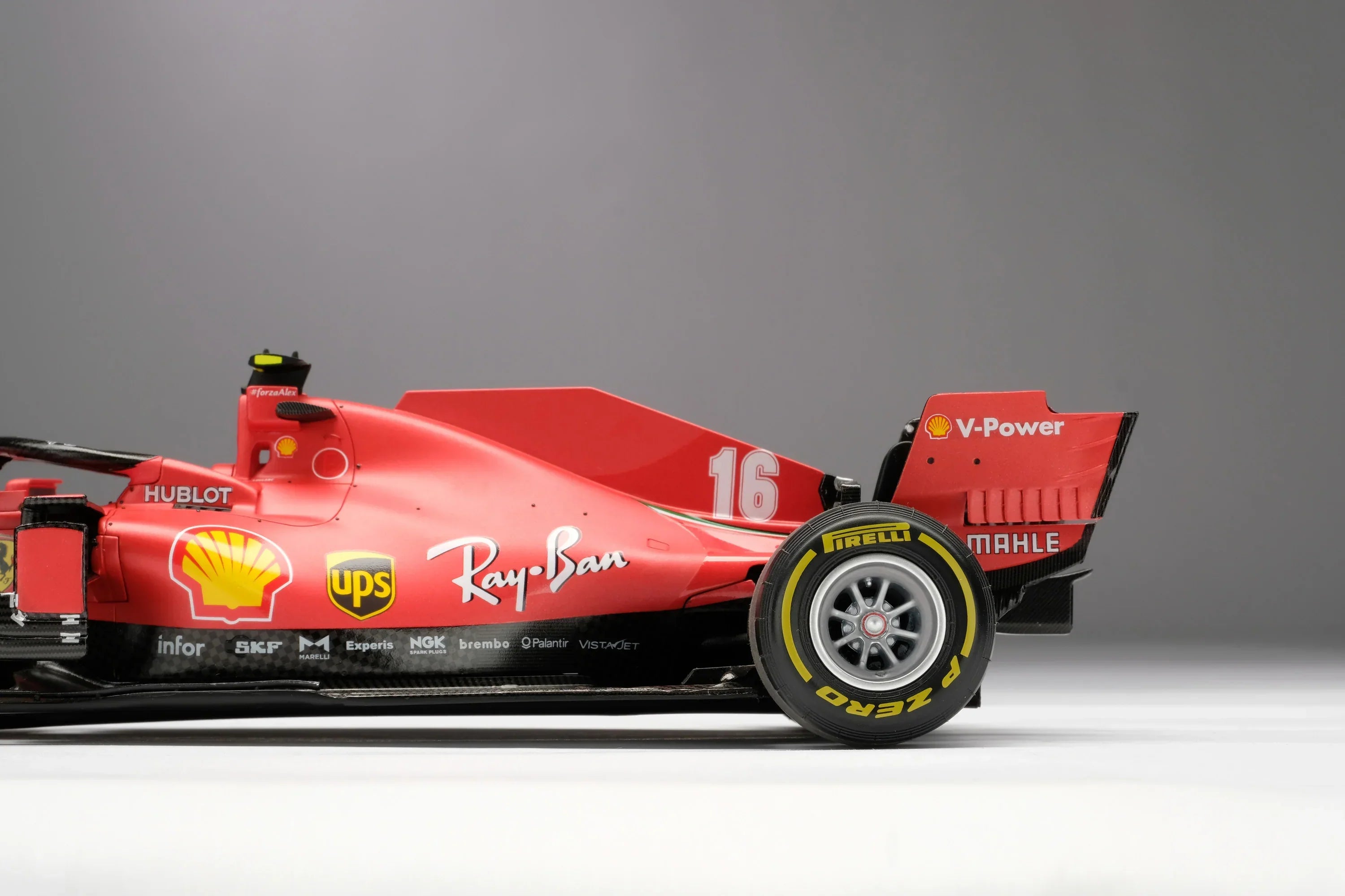 #16 Leclerc SF1000 1:18 Car Model by Amalgam