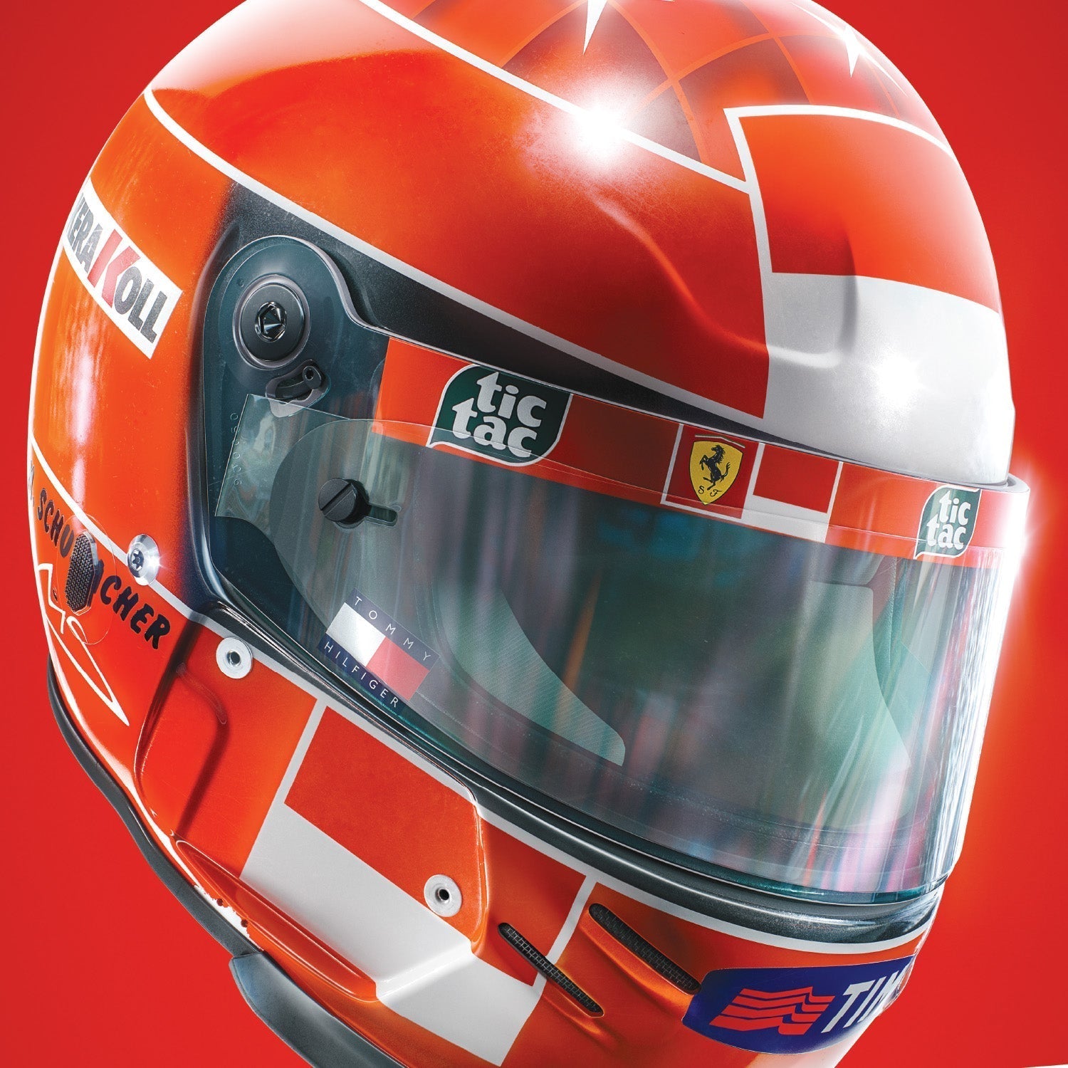 Michael Schumacher Helmet | Poster | Large