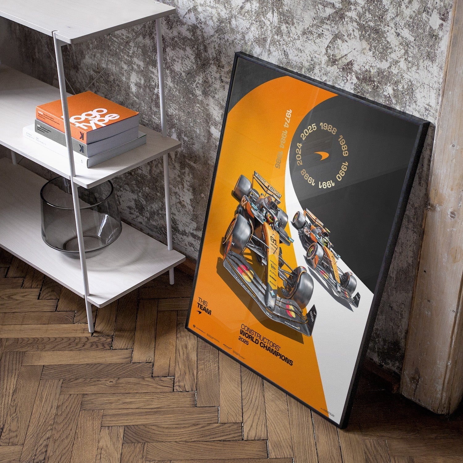 2025 Constructors World Champions | Official Poster | Large