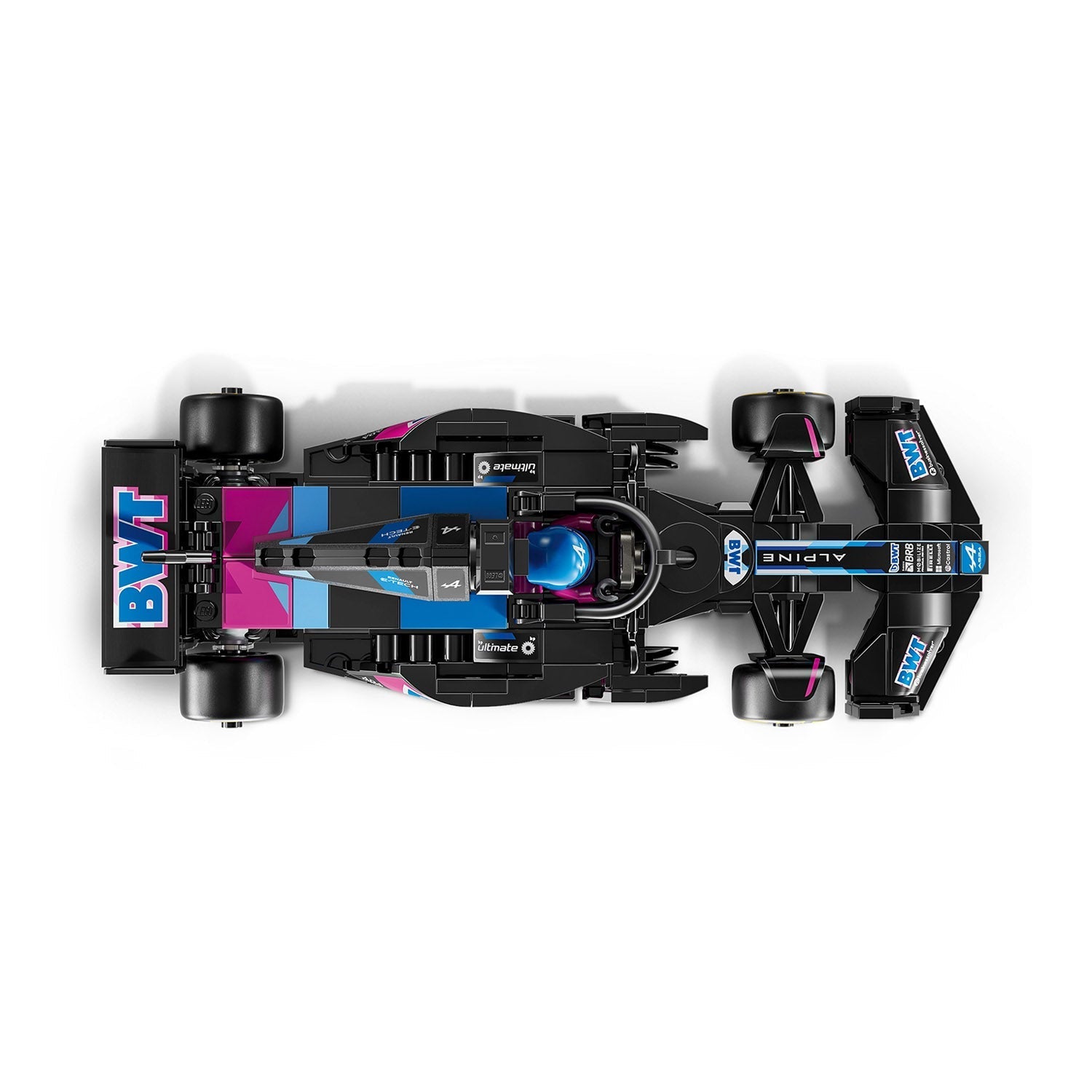 Alpine F1 A524 2024 1:25 Lego Car Model