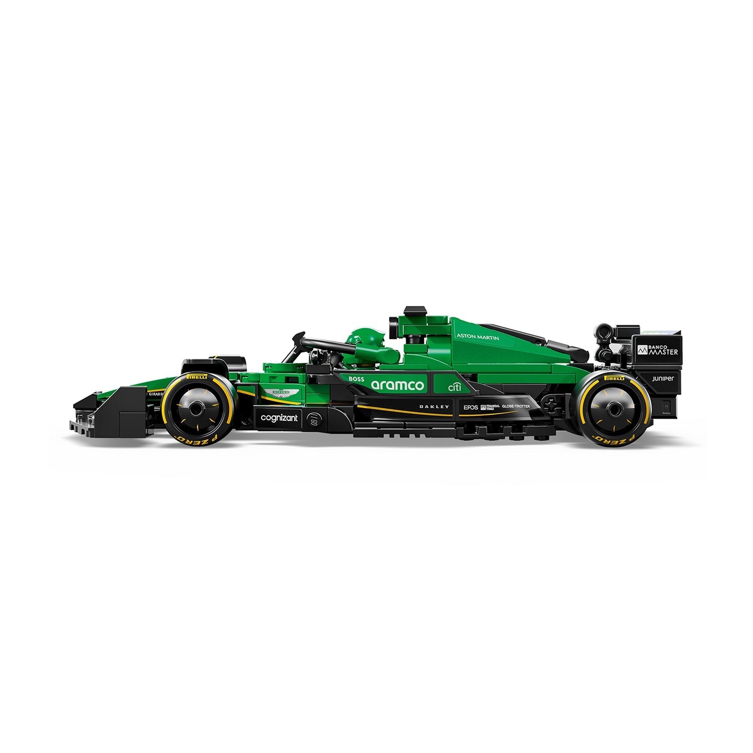 Aston Martin AMR24 2024 1:25 Lego Car Model