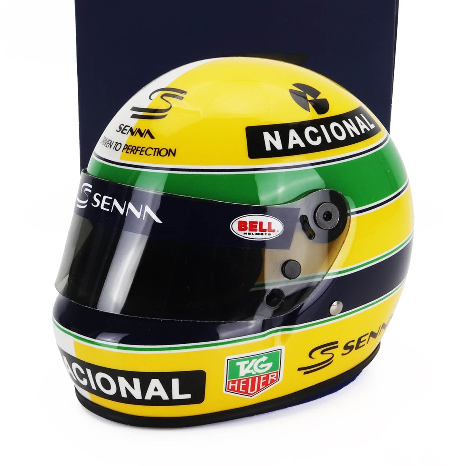 Ayrton Senna 30 Years a Legacy Imola GP 1994 Mini Helmet 1:2