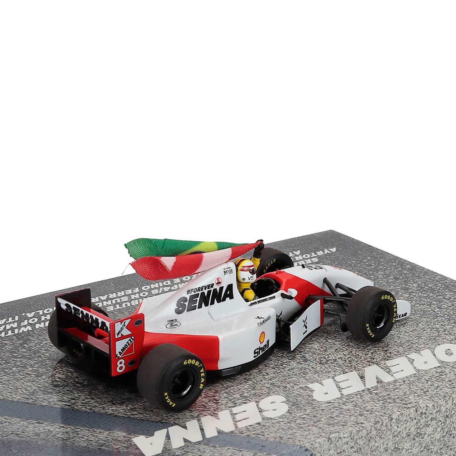 #8 Vettel MP4/8 Imola Senna Tribute 2024 1:43 Car Model