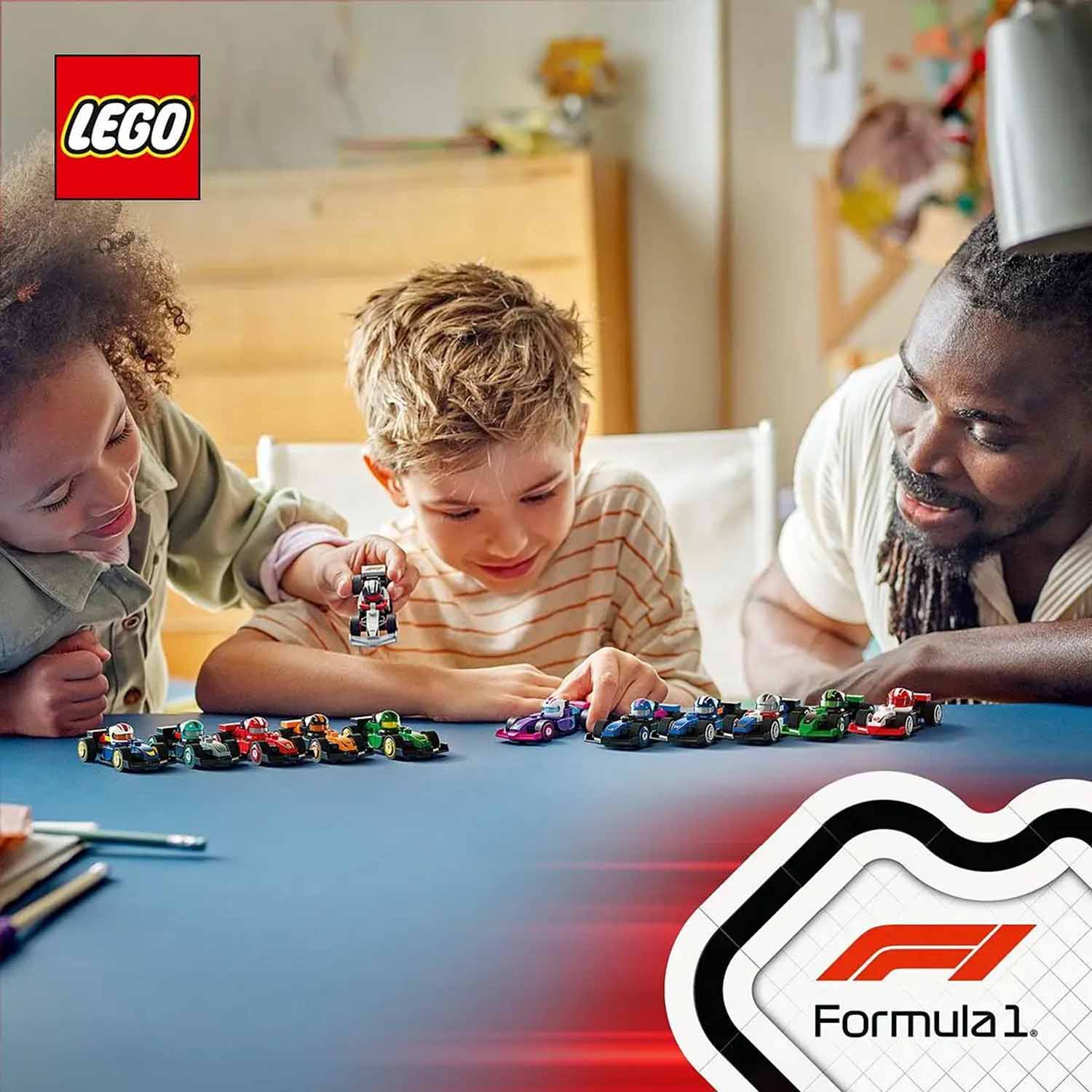 LEGO F1 Collectible Race Cars Mini Buildable F1 Race Car Series (Mystery Box)