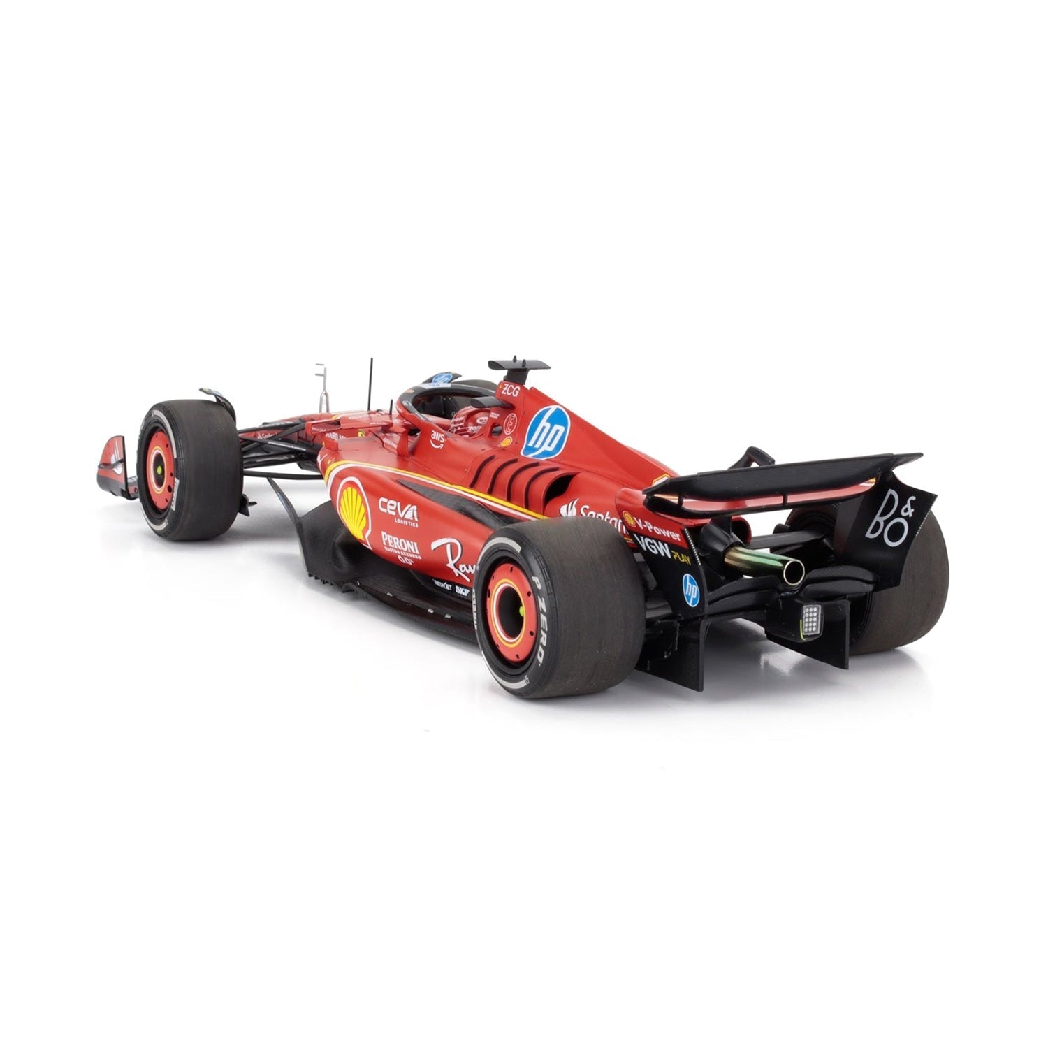 #16 Leclerc SF24 Monaco GP Winner 2024 1:18 Car Model