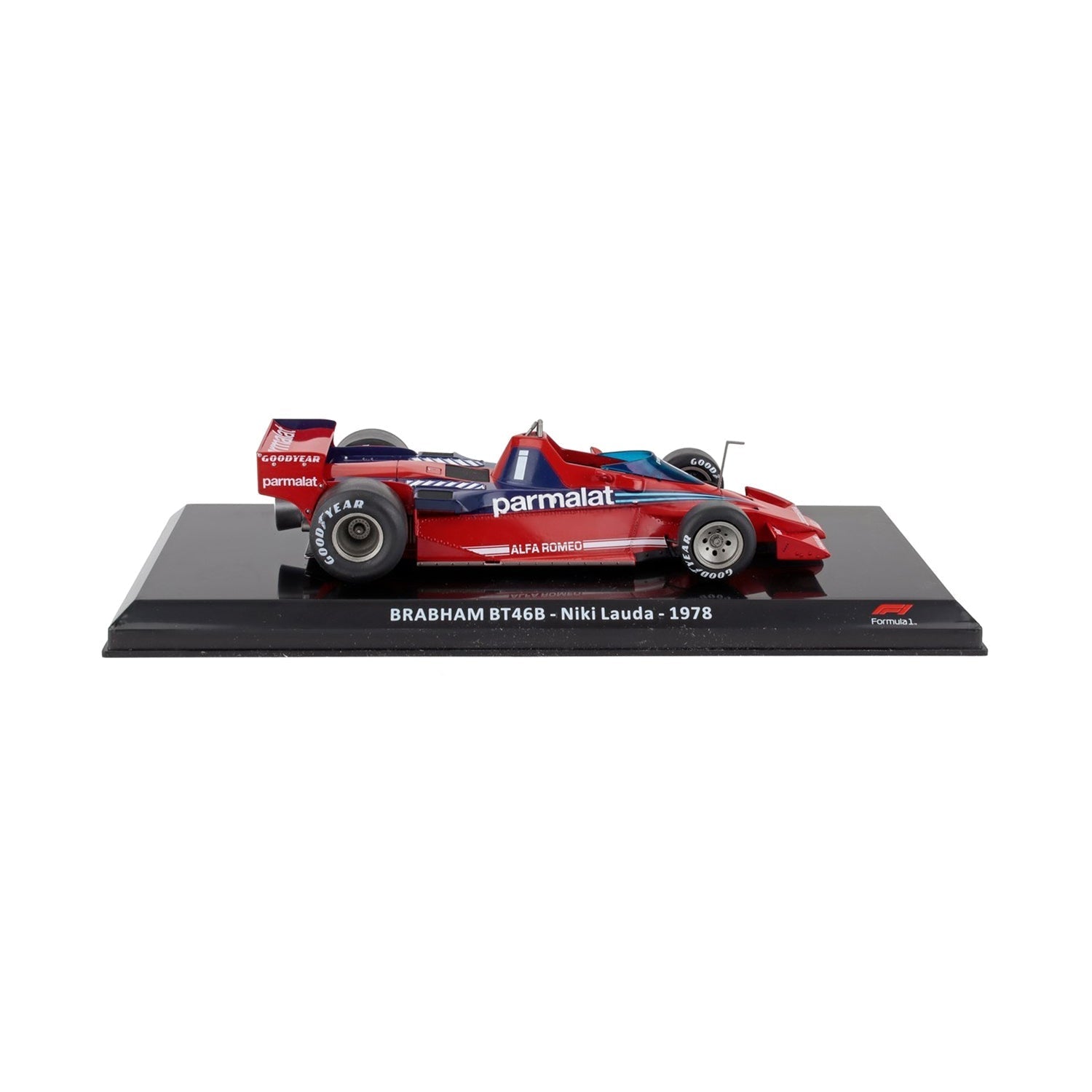 #1 Lauda BT46B 1978 Season 1:24 Car Model Blister Pack