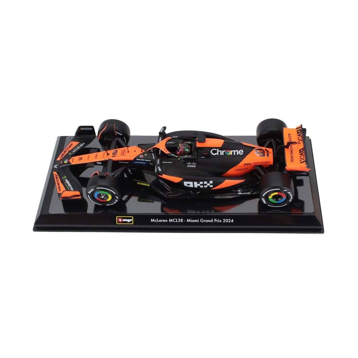 #81 Piastri MCL38 Miami GP 1:24 Car Model