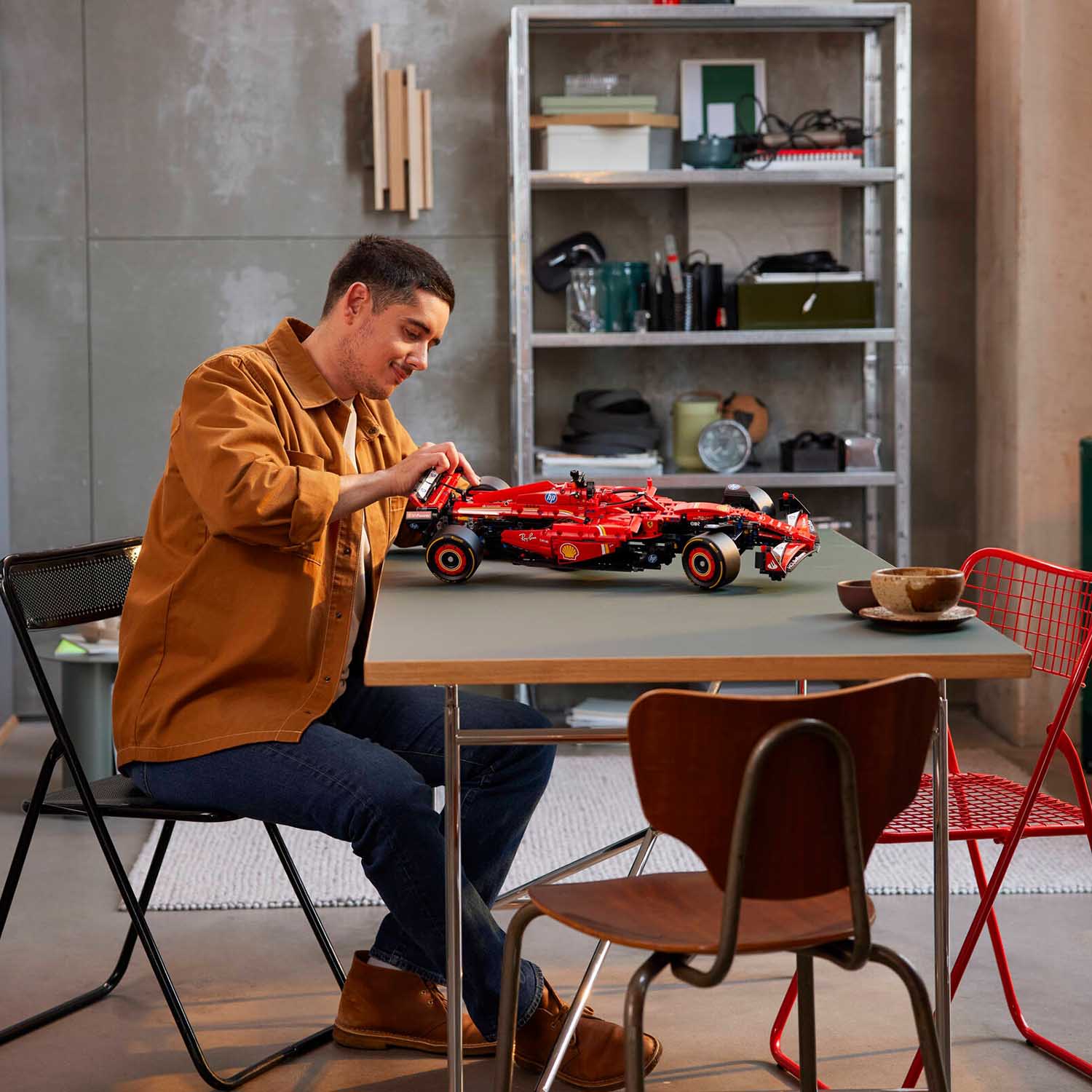 Ferrari F1 SF24 1:18 Technic Lego Car Model