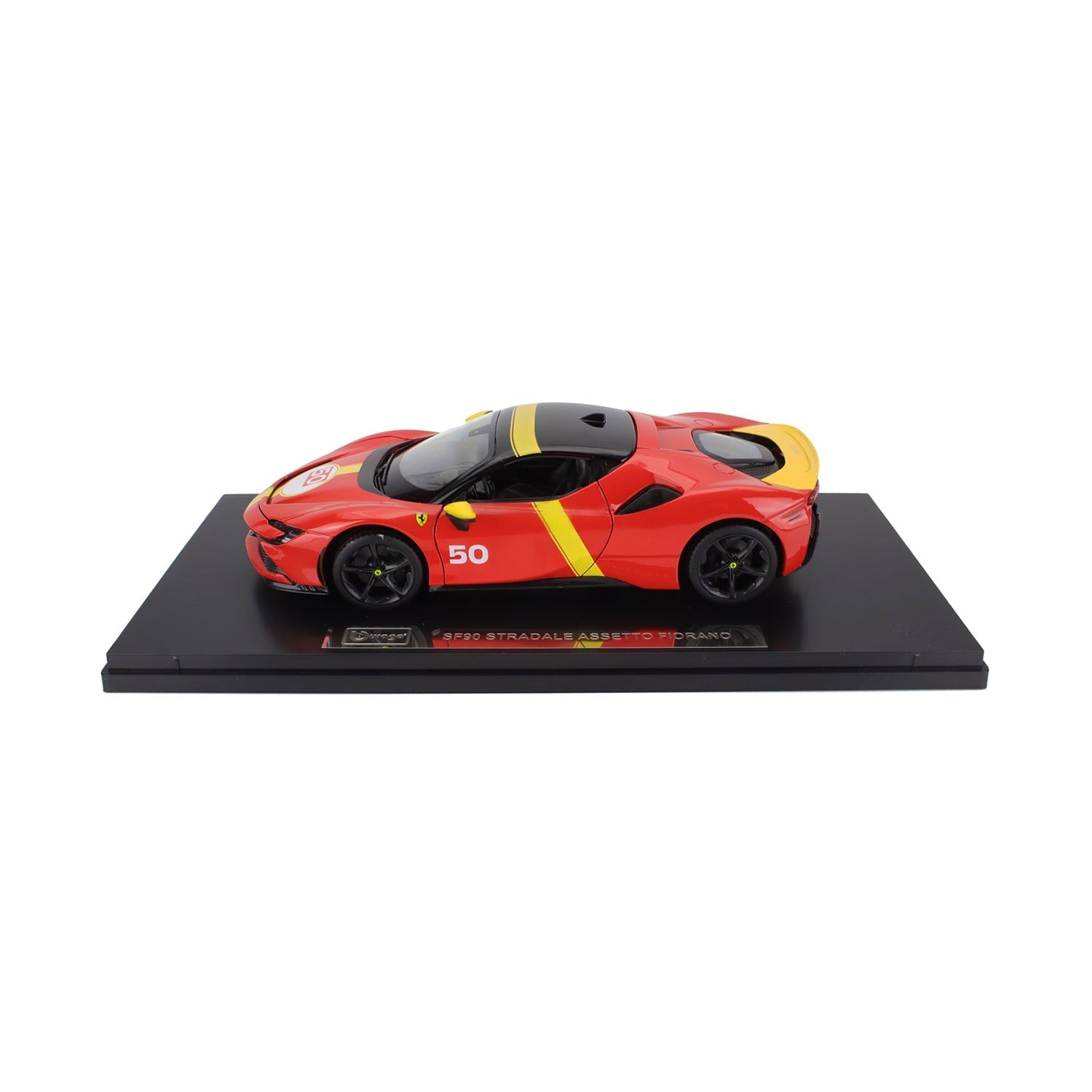 Ferrari SF90 Stradale Hybrid 1000hp #50 24h LE MANS Livery 1:18 Car Model