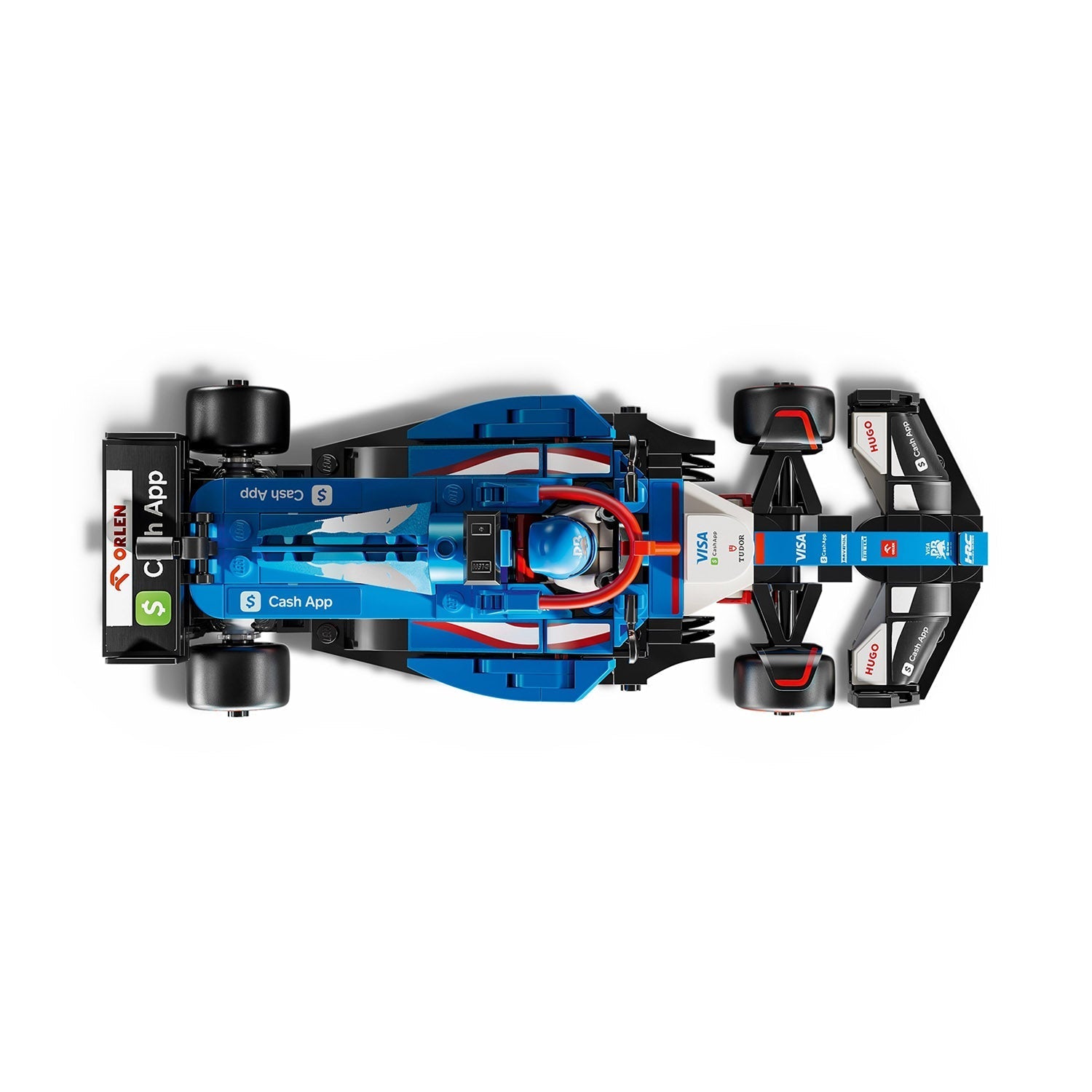 Racing Bulls VCARB01 2024 1:25 Lego Car Model