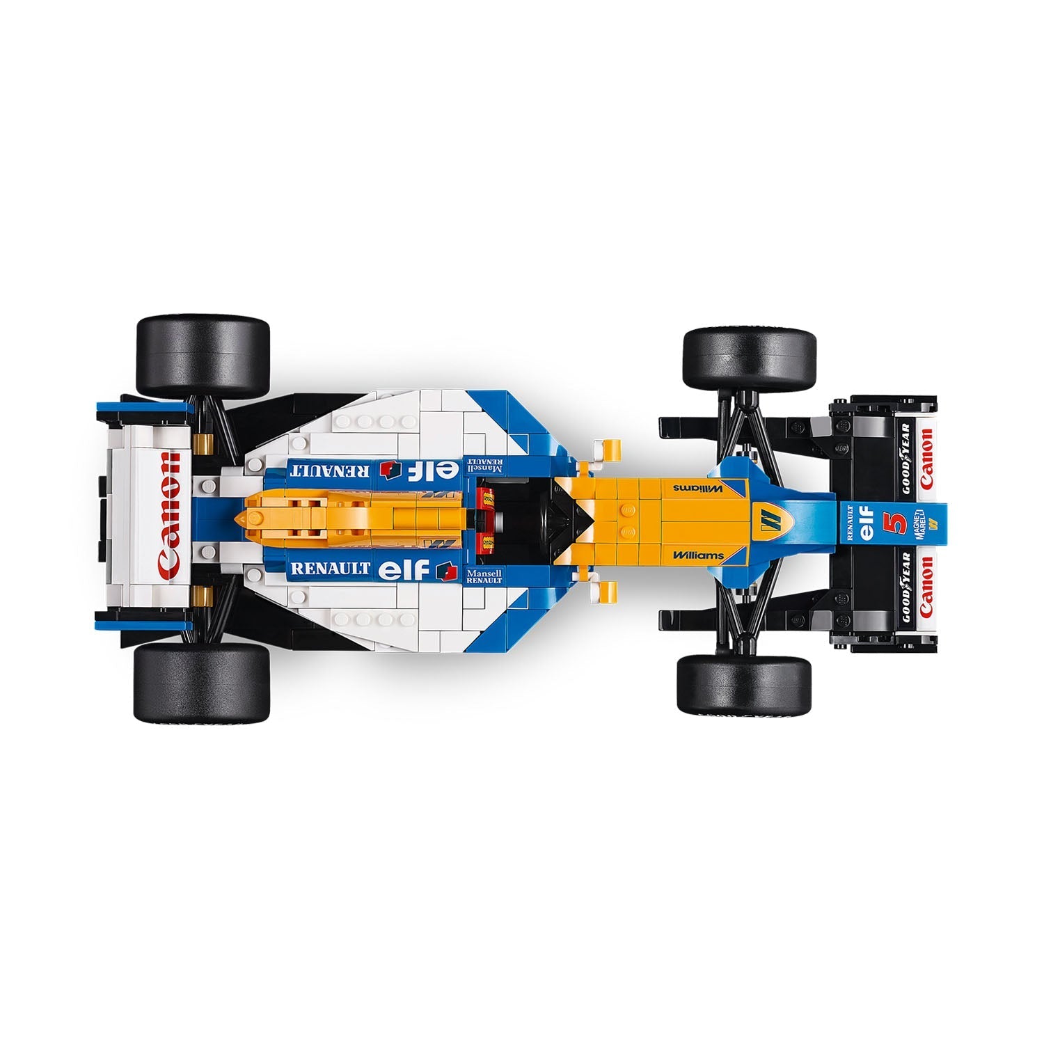 Williams F1 FW14B Nigel Mansell Lego Icons Car Model